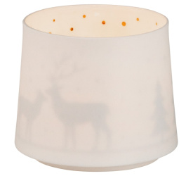 Lampion 7,5x6,5cm renifer 