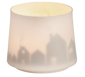 Lampion Miasto 7,5x6,5cm