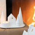 Forest Cottage Candle Holder 18x10x12cm - 2