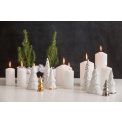 Set of 4 Christmas Forest Figures in Gold - 2