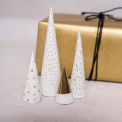 Set of 4 Christmas Forest Figures in Gold - 2