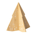 Wooden Christmas Tree 25cm with Stars - 1