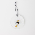 Zawieszka Snowy Day 7cm narty - 2