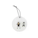 Snowy Day snow battle pendant 7cm