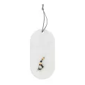 Snowy Day 12x6cm sled pendant - 1