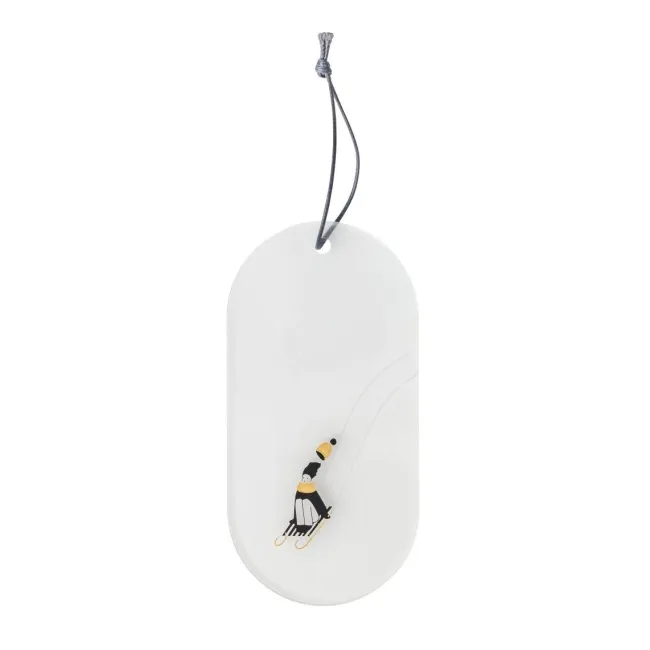 Zawieszka Snowy Day 12x6cm sanki2