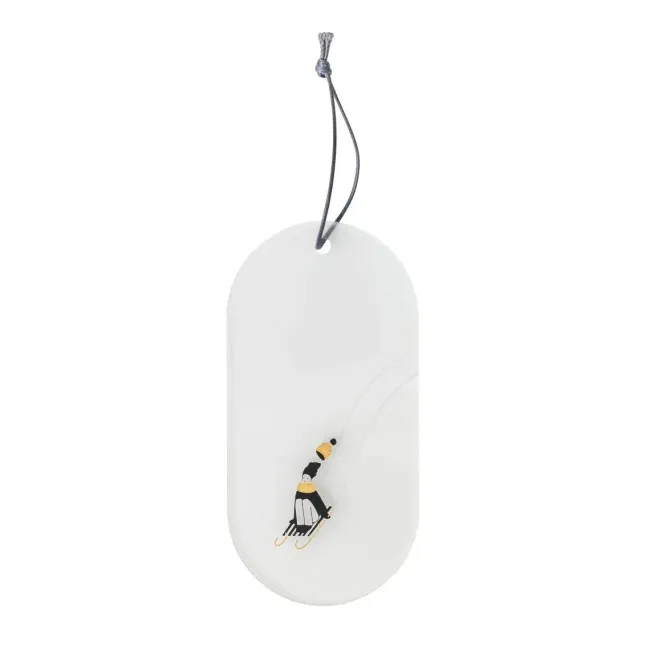 Zawieszka Snowy Day 12x6cm sanki2