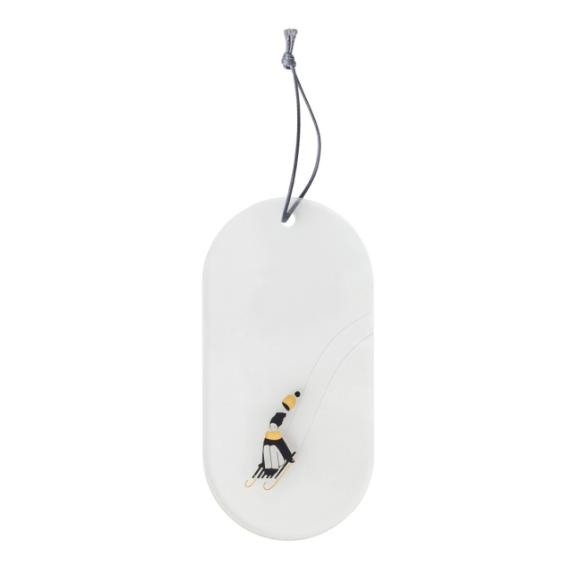 Zawieszka Snowy Day 12x6cm sanki2 - 1