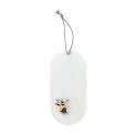 Snowy Day 12x6cm sled pendant - 1