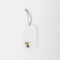 Snowy Day 12x6cm sled pendant - 2