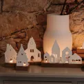 Lampion Domek z sercem 13cm - 2