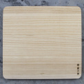 Cutting Board 35x33x2cm Paulownia Wood - 3