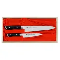 Set of 2 Knives Satake Hiroki Utility + Chef's Knife - 1