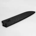 Wooden Saya Knife Protector for Santoku 18cm Black - 4