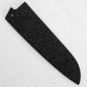 Wooden Saya Knife Protector for Santoku 18cm Black - 3