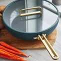 Stanley Tucci™ frying pan 33cm with lid Pine Green - 7