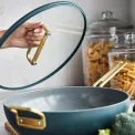 Stanley Tucci™ frying pan 33cm with lid Pine Green - 11