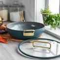 Stanley Tucci™ frying pan 33cm with lid Pine Green - 12