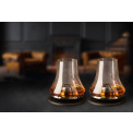 Set of 2 Atmosphere whiskey glasses with 2 cooling coasters - 2