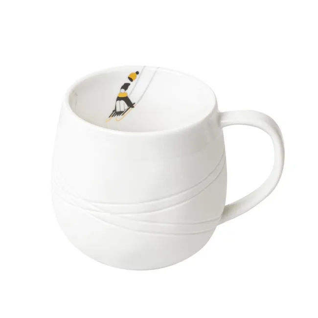 Snowy Day mug 7.5x8.5cm sled 2