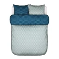 Sillia bedding set 240x220cm with 2 pillowcases 60x70cm blue - 1