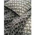 Monogram bedding set 200x220cm with 2 pillowcases 60x70cm black - 3