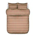 Hillan bedding set 200x200cm with 2 pillowcases 80x80cm coral