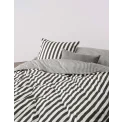 Classic Stripe bedding set 135x200cm with an 80x80cm pillowcase anthracite - 3