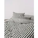Classic Stripe bedding set 200x220cm with 2 pillowcases 80x80cm anthracite - 2