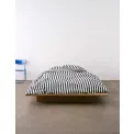 Classic Stripe bedding set 200x220cm with 2 pillowcases 80x80cm blue - 3