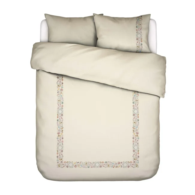 Veroniq bedding set 200x220cm with 2 pillowcases 60x70cm vanilla