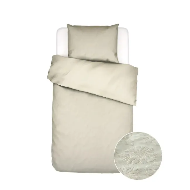 Philippine bedding set 140x220cm with a 60x70cm pillowcase vanilla