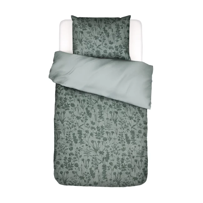 Maribel bedding set 140x220cm with a 60x70cm pillowcase green