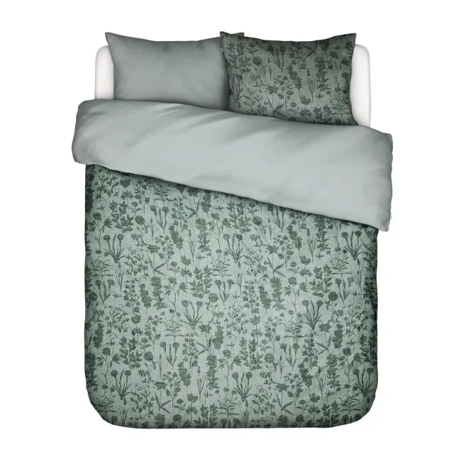 Maribel bedding set 260x220cm with 2 pillowcases 60x70cm green