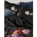 Pościel Bouquet 140x220cm z poszewką na poduszkę 60x70cm antracytowa - 5