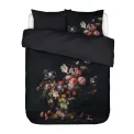 Bouquet bedding set 240x220cm with 60x70cm pillowcases in anthracite - 1