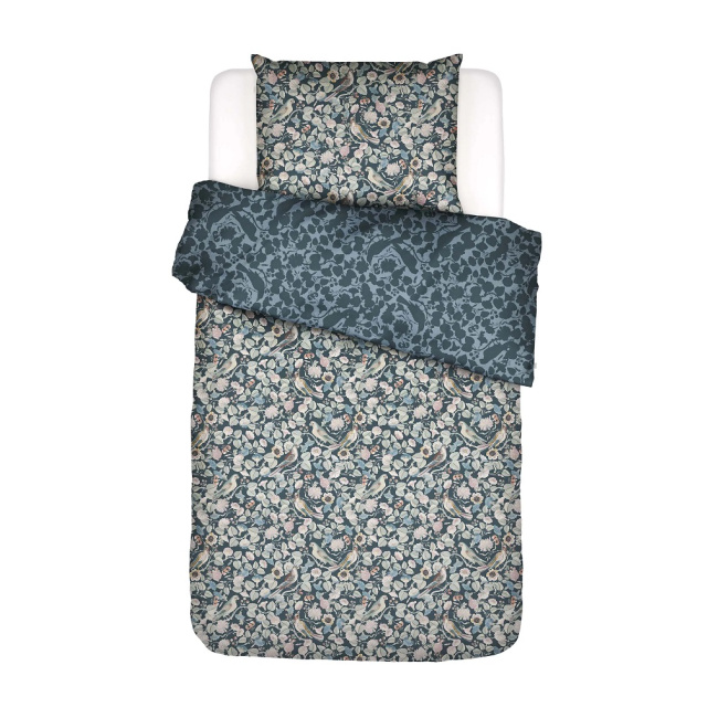 Aleste bedding set 140x220cm with a 60x70cm pillowcase in gray