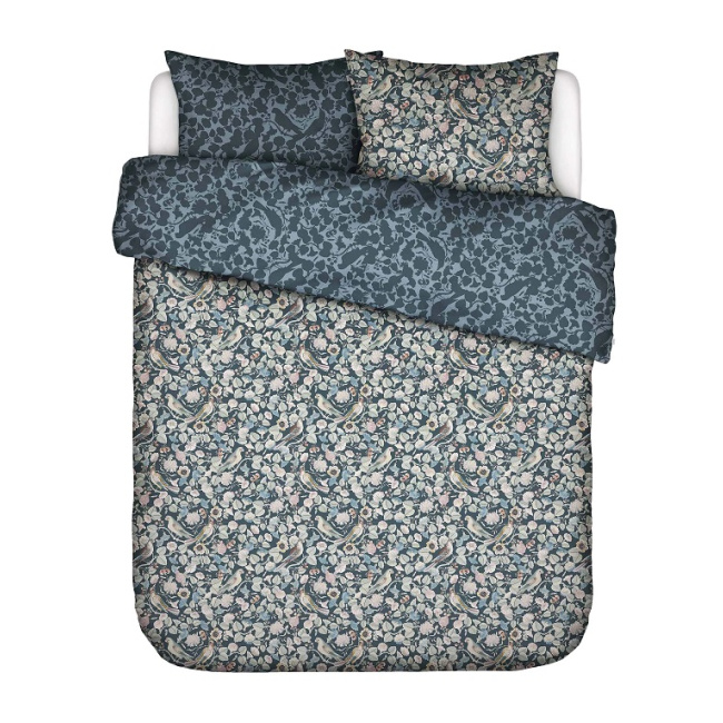 Aleste bedding set 200x220cm with 2 pillowcases 60x70cm in gray