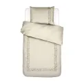 Veroniq bedding set 135x200cm with an 80x80cm pillowcase in vanilla color