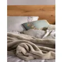 Veroniq bedding set 135x200cm with an 80x80cm pillowcase in vanilla color - 3