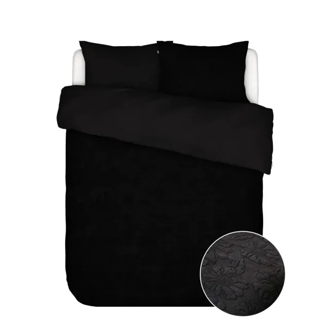 Philippine bedding set 200x200cm with 2 pillowcases 80x80cm anthracite