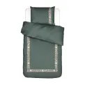 Veroniq bedding set 155x220cm with an 80x80cm pillowcase in green
