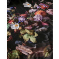Pościel Bouquet 135x200cm z poszewką na poduszkę 60x80cm antracytowa - 6