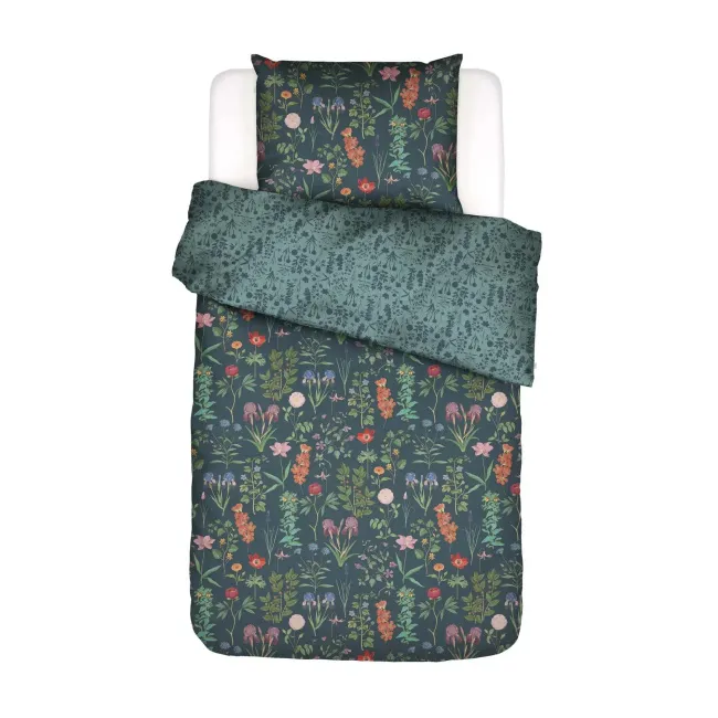 Marigold bedding set 140x200cm with a 70x90cm pillowcase in grey