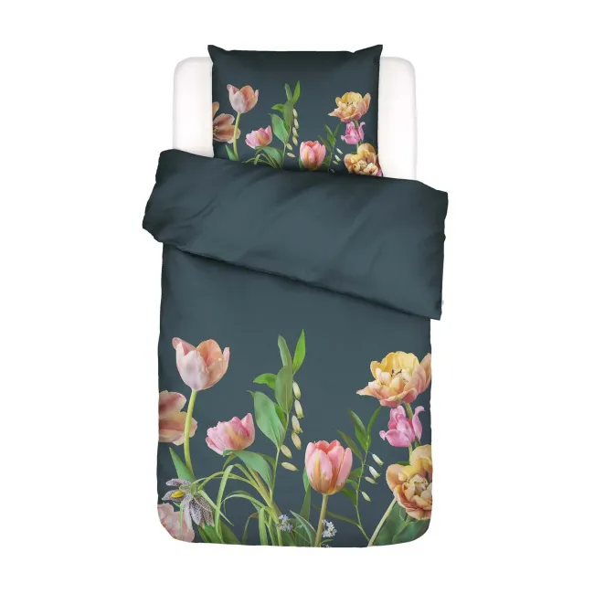 Eloise bedding set 135x200cm with an 80x80cm pillowcase in grey