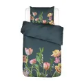 Eloise bedding set 155x220cm with an 80x80cm pillowcase in grey - 1