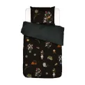 Amadee bedding 155x220cm with 80x80cm pillowcase black