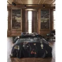 Amadee bedding 155x220cm with 80x80cm pillowcase black - 7