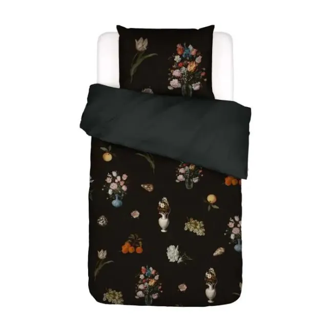 Amadee bedding 140x200cm with 70x90cm pillowcase black