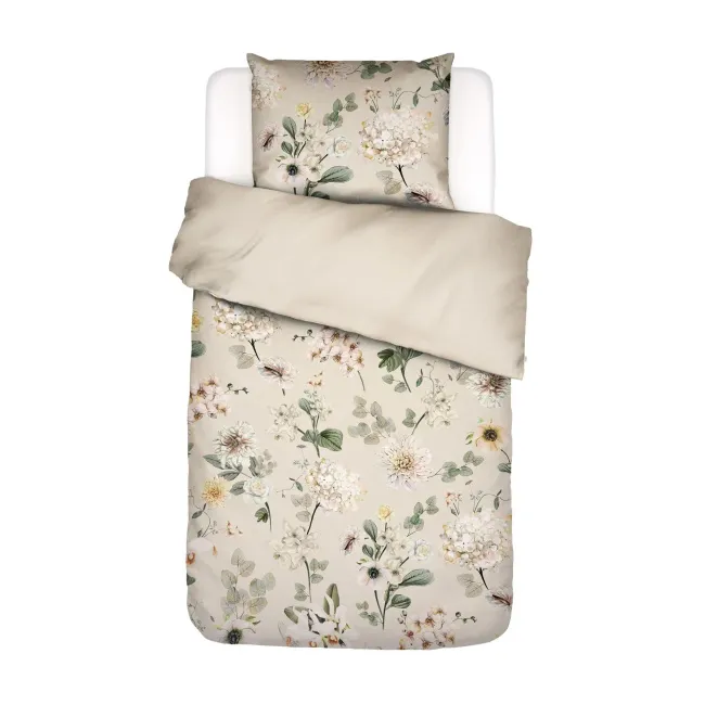 Noe bedding 140x200cm with 70x90cm pillowcase beige
